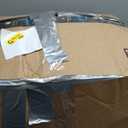 AAAAAcessories Outdoor Deep Seat Cushions, Waterproof, Fade-Resistant Patio Furniture Replacement Cushions, 24" x 24" x 5", Set of 2, Navy Blue (24x24-19'' Mid Back-2 Count)