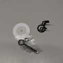 Moen Chrome Home Care Securemount Anchor for Bathroom Shower Grab Bar, 1 Anchor, SMA1005CH