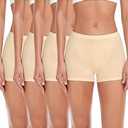 wirarpa Women's Boyshorts Panties Cotton Boxer Briefs for Ladies Underwear Shorts with Cotton Crotch, 4 Pack XL