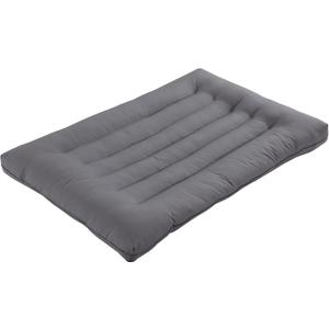 HOMBYS Ultra Thin Flat Pillow for Sleeping, Thin Pillow for Back Sleeper, Supportive Stomach Sleeping Pillow, Slim Bed Pillow, Machine Washable-Standard Size 18x26, Grey