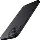 JETech Slim Case for iPhone 15 6.1-Inch with Camera Lens Full Cover Protection, Ultra-Thin Lightweight Matte Finish Minimalist Protective Phone Cover (Black)