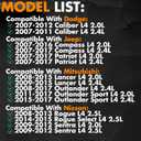 RE0F10A RE0F10B JF011E Transmission Filter Oil Pan Gasket Kit 05191890AA Compatible with Jeep Nissan Dodge Mitsubishi Compass Patriot Rogue Sentra Lancer Outlander Caliber