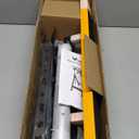 4 in 1 Roller Stand, Stable 440 Lbs Load Capacity with Saw Horses, V-Shaped, Multi-Directional Rollers & Outfeed Roller, Adjustable Height 33- 50, Folding for Woodworking