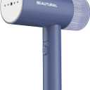 BEAUTURAL Steamer for Clothes, Portable Garment Wrinkle Remover, Fast 30s Heat-up, Foldable and Handheld, 120V Only (Not for 220V Europe), Blue