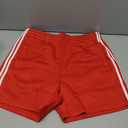 Ouber Men’s 4’’ Bodybuilding Shorts – Retro Striped Gym Shorts for Training & Workout, Medium