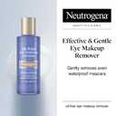 Neutrogena Gentle Oil-Free Eye Makeup Remover & Cleanser for Sensitive Eyes, Dissolves Waterproof Mascara, Non-Greasy Liquid Makeup Remover, Dermatologist & Ophthalmologist Tested, 8 fl. oz