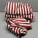 18-Piece Microfiber Bath Towels Set - 6 Bath Sheet, 6 Hand Towels, 6 Washcloths, Soft, Highly Absorbent Bathroom Towel, Quick Dry & Less Lint Shower towel for Bathroom, Hotel, Spa, Dorm-Burgundy