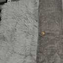 Comfortable Pet Cushion Bed for Cats and Dogs Removable and Washable Sleeping Pad for Indoor Use Two-one Design Grey Features 19×22in