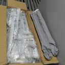 3-Piece Twin Size Bed Rail for Toddlers - Adjustable Baby Bed Rail Guard, Kids Safety Bed Rail for Twin Size Bed (74.8"x74.8"x39"-Grey)