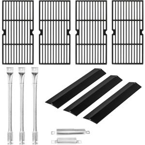 Utheer Grill Parts for Oklahoma Joe's Longhorn Combo 3-Burner Charcoal/Gas Smoker, Fit Oklahoma Joe Longhorn Triple-Function Combo Grill, Heavy Duty Oklahoma Joe smoker accessories