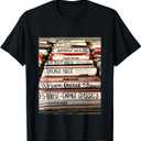 House Music Vinyl Record Deep Soulful House DJ T-Shirt. L Size