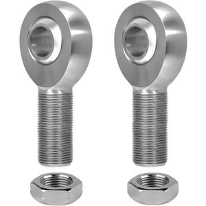 3/4" Heim Joint Rod End Bearing w/Jam Nut,RH & LH 3/4"-16 Thread x 3/4" Bore Chromoly Panhard Rod End Kit for Steering, Suspension,Traction Bars,Links Joints-2Pk