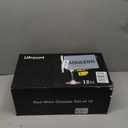 Glasses Set of 12, 11 oz Clear Glass Set, Red/White Glasses with Pretty Gift Box for Birthday,Christmas,Party,Restaurant,Home Bar and Decorations