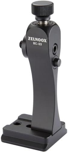 Binocular Tripod Adapter - Arca Rail Quick Release, Anti-Drop Design, 1/4" Threading, Compatible with 7x35 to 30x60 Binoculars, CNC Aluminum Alloy Mount for Outdoor Activities