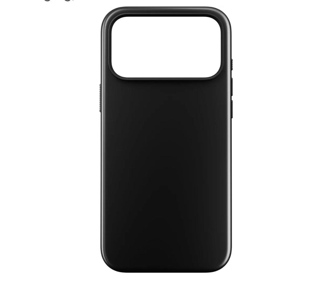 NOMAD Modern Sport Case Vulcan Black Compatible with iPhone 17 Pro Max Magsafe Charging, Phone Case for iPhone 17 Pro Max