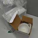 ROCEEI 3 Pcs Christmas Flameless Candles Winter Farmhouse Style Battery Operated LED Candles Christmas Rustic Pillar Flickering Real Wax Decorations for Indoor Table Decor Xmas Gifts Holiday Party