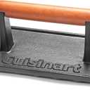 Cuisinart Cast Iron Grill Press with Wooden Handle, Heavy Duty Nonstick Rectangle Burger Press with Wood Handle, Perfect Grill Accessory for Steak, Bacon, Paninis and More