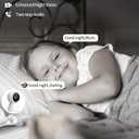 BJR Indoor Security Camera 2K HD, 360 Pan/Tilt Pet Camera with Dual-Band WiFi (5G & 2.4G), Motion Tracking, Color Night Vision, 2-Way Talk, Free 64GB SD Card Included for Home/Baby Monitor