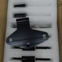 Jeep Wrangler JK Interior 4 Door Hinge Assembly Kit Compatible with 2007-2018 Jeep Wrangler JK JKU Rubicon Unlimited Sahara (Inner 4-Doors), Jeep Wrangler JK Inner 4 Door Hinge 8PCS with 20 Bolts