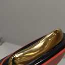 ZDEER LED Red Light for Face & Neck Massager Facial Care Device – Electric Gua Sha Brass Tool with Heat & Vibration for Firming, Sculpting & Skincare, Red