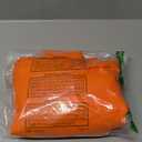 fun shack Men's Prisoner Costume, Orange Jail Inmate Jumpsuit, Adult Prison Outfit for Halloween or Costume Parties, XL