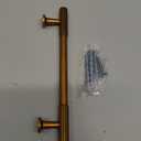 30 Pack Antique Brass Cabinet Pulls 5 Inch(128mm) Kitchen Cabinet Handles Solid Zinc Alloy Cabinet Hardware Drawer Pulls (5" Hole Center)