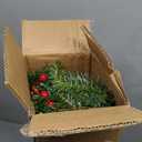 9 ft. Battery Operated Pre-Lit LED Artificial Fall Garland with 100 LED Lights and Timer