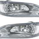 WFLNHB 2Pcs Driving Fog Lights Lamp Replacement for Camry 2002 2003 2004 Corolla 2005-2008 Solara 2002 2003 with 9006 12V 55W Halogen Bulbs Fog Light