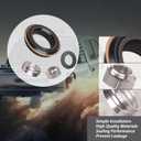 74020009 Front Axle Pinion Seal Kit Compatible with 2003-2017 Dodge Ram 2500 3500 series 4X4(For 9.25 Front Beam)