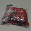 KYEESE Dog Christmas Sweater with Reindeer Pattern, Cozy Holiday Outfit, Turtleneck Dog Sweater for Small Dogs with Leash Hole, Red Buffalo Plaid Knitwear, Soft Warm Festival Dogs Clothes, Large (Large (11-19lbs))