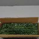 50 Pack Christmas Garland Ties Artificial Pine Needles Faux Pine Greenery Stems 12 Inch Twist Wired Tree Branches for Christmas Craft Gift Wrapping Holiday Decor