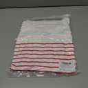 LilyCoco Womens Oversized Striped Shirt Color Block Crewneck Long Sleeve T Shirt Pink X-Large (XL)