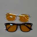 livho High Tech Blue Light Glasses - Advanced 99% Blue Light Blocking Computer Glasses - Anti Eyestrain & UV Glare Protection (*B1 Light Black+clear)