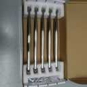 SAILING 5 Pack Cabinet Handles-8.81"/224mm Screw Spacing Brushed Nickel Furniture Hardware Handles for Kitchen Cabinets Bedroom Dresser Wardrobe Cabinet Pulls