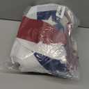 American Pleated Fan Flag,3 X1.5 Ft USA Patriotic Flag Bunting Half Fan Banner Decoration Indoor/Outdoor (4pcs)