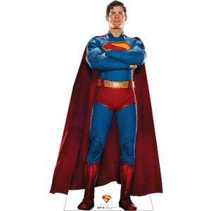 Cardboard People Superman Cardboard Cutout, 72 inches x 39