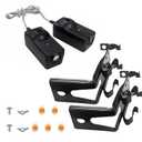 Garage Door Sensor Replacement 41A5034 Safety Sensor Kit with Bracket Replacement for Chamberlain Garage Door Sensors Made After 1997 with Garage Door Sensor Bracket