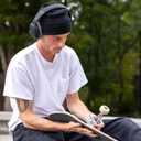 Skullcandy Crusher ANC 2 Wireless Over-Ear Bluetooth Headphones with Multi-Sensory Bass, Active Noise Cancelling, Up to 60 Hours Battery, Microphone for iPhone Android - Black/Asphalt