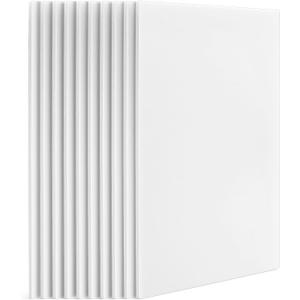 10 Pack Foam Boards,Thickness White Foam Core Backing Board 3/16" Foam Poster Boards for Mounting Photographs and Artwork, 3-D Modeling, Signage, Poster Making in School, Office (A3,12"x16.5")