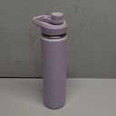 Fijinhom 24 oz Insulated Water Bottle with Handle, 304 Stainless Steel Water Bottles with Wide Mouth, Double Wall Vacuum Sports Water Bottle, BPA Free, Keep Cold and Hot, Purple