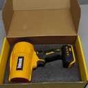 Electric Cordless Leaf Blower Dust Blower for DEWALT 20V Battery, High-Speed Motor Handheld Jet Fan Air Blower for Patio Cleaning, Lawn Care, Blowing Leaves and Dust (No Battery/Charger)