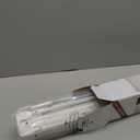 Reinforced 85 Inch Wide Retractable Dog Gate Extra Long Baby Gate with Support Rods  Prevent Crawling Under, Indoor Extra Wide Retractable Baby Gate Retractable Gate Outdoor Gates for Decks, White