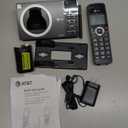 AT&T CL82319 DECT 6.0 3-Handset Cordless Phone for Home with Answering Machine, Call Blocking, Caller ID Announcer, Intercom and Long Range, Black