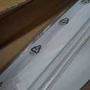 LazBlinds Cordless Cellular Shades, No Tools No Drill Light Filtering Honeycomb Shades Pleated Blinds for Windows, 41'' W x 64'' H, White