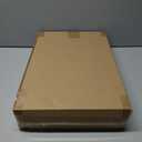 HOUSE AGAIN 16.9" Cutting Board and Dish Drying Rack 2-in-1 for Kitchen, 100% Organic Bamboo Heavy Duty Wood Dishes Organizer Wooden Chopping Board Set with Juice Groove, Included 4 x Silent foot pads