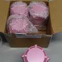 4-Pack LED Pink Camping Lanterns, Portable Camping Lights, Outdoor Handled Lamps, Essential Emergency Lights for Power Outages, Hiking, Hurricane