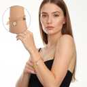 120 Pcs Bracelet Chain Gold Link Bracelet Chains for Jewelry Making Bracelets Bulk with Clasps for Women DIY Bracelets Jewelry Making Crafts 7.87inch