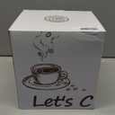 12 Cup Coffee Pot Replacement for Ninja Coffee Maker CFP101 CFP201 CFP301 CFN601 CFP250A CFP300 CFP307, Glass Carafe Replacement with Brew-Through Lid, Ninja Coffee Pot Replacement with Sturdy Handle