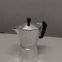 Primula Classic Stovetop Espresso and Coffee Maker, Moka Pot for Italian and Cuban Caf Brewing, Greca Coffee Maker, Cafeteras, 6 Espresso Cups, Silver