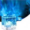 Ocean Lamp, 16 Colors Adjustable Northern Lights Projector, Mute Northern Lights Lamp, Aurora Light Projector with Remote for Bedroom Living Bath Bar